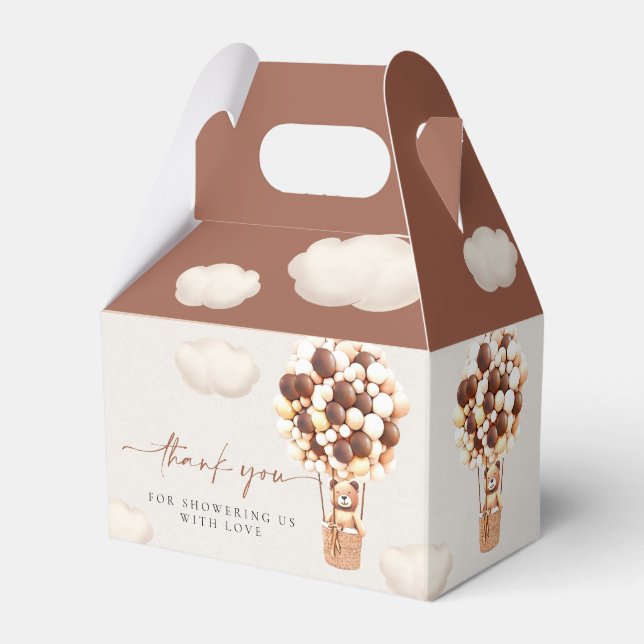 Caixa de Favor dos Balões do Urso Castanho (Frente)