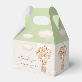 Caixa de Favor dos Balões do Urso Castanho