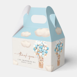 Caixa de Favor dos Balões do Urso Castanho