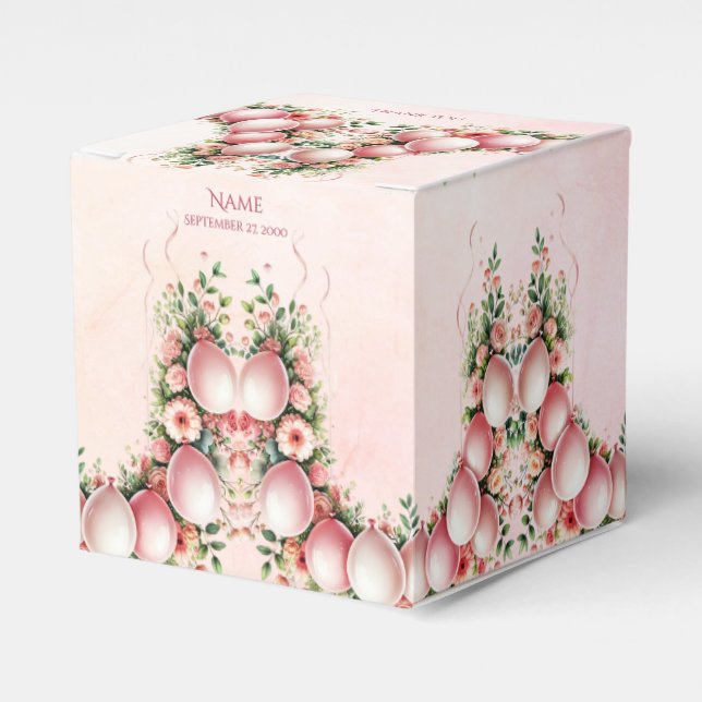 Caixa de Favor dos Balões Rosa (Frente)