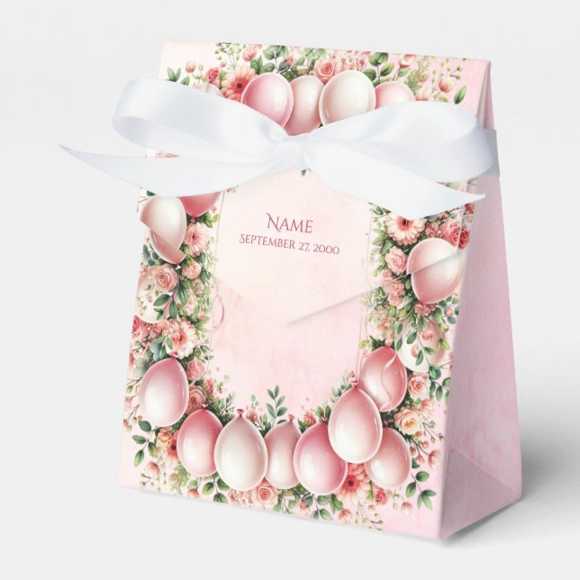 Caixa de Favor dos Balões Rosa (Frente)