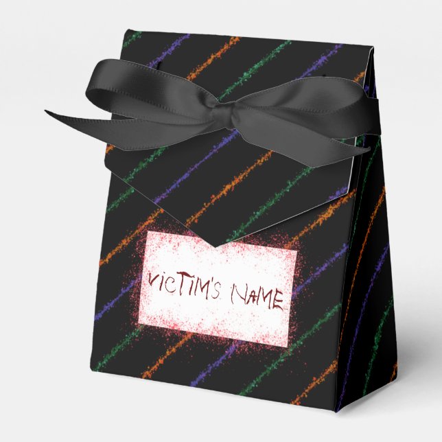 Caixa de Favor dos Tratamentos de Halloween (Frente)