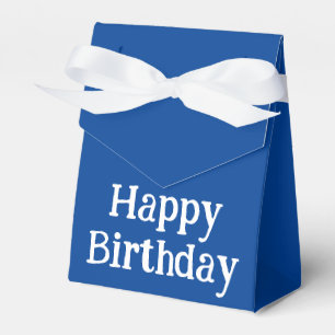 Caixa de favor Feliz Aniversário
