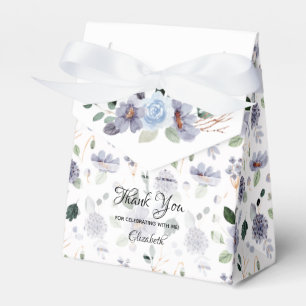 Caixa de Favor Floral Roxo Aquarela