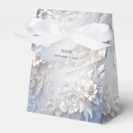 Caixa de Favor Flourish Floral Branco