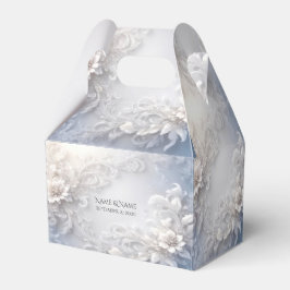 Caixa de Favor Flourish Floral Branco