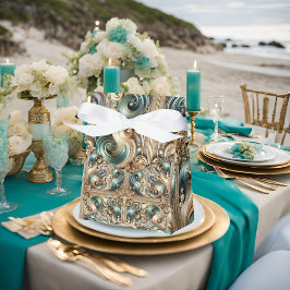 Caixa de Favor Formal Pearl Coast Elegance