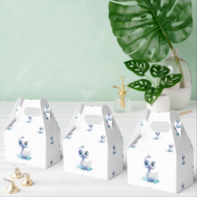 Caixa de Favor Gable Pato Branco Fofo (Múltiplo)