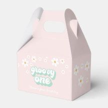Caixa de Favor Groovy One Pink Daisy