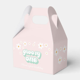 Caixa de Favor Groovy One Pink Daisy