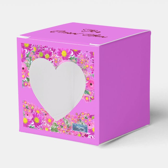 Caixa de Favor Heart2(Mistura de Flor Rosa)RFPMDes (Frente)