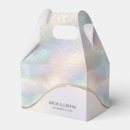 Caixa de Favor Iridescente Moderna Abstrato