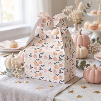Caixa de Favor para Chá de Bebê Little Boo Hallowe