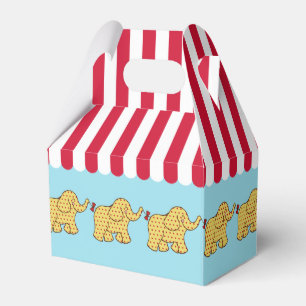 Caixa de Favor para Festa Infantil Tenda de Circo 