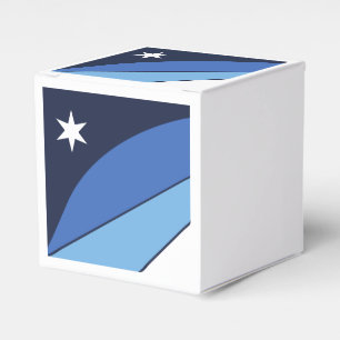 Caixa de favor Patriótica com Bandeira da Colômbia