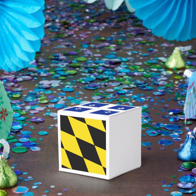 Caixa de favor Patriótico com Bandeira de Munique (Festa)