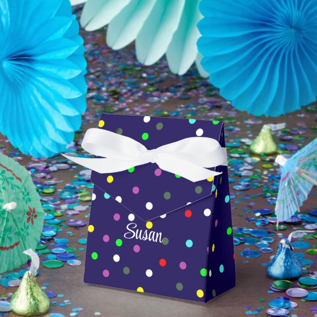  Caixa de Favor Personalizada Elegante  (Festa)
