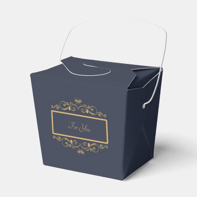 Caixa de Favor Personalizada Marinha (Frente)