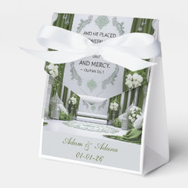 Caixa de Favor Personalizada para Casamento Islâmi