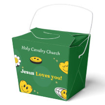 Caixa de Favor Personalizável Jesus Te Ama