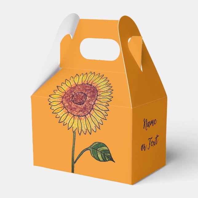 Caixa de Favor Sunflower (Frente)