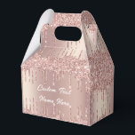 Caixa de Favor Tex Rosa Bege Dourado com Glitter<br><div class="desc">Caixa de Favor Rosa Bege Dourado com Brilho Personalizado - Adicione Seu Texto Único ou Remova o Texto - Faça Seu Presente Especial - Redimensione e mova ou remova e adicione texto / elementos com a ferramenta de personalização. Design por MIGNED. Por favor, veja meus outros projetos. Você também pode...</div>