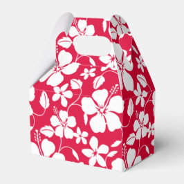 CAIXA DE FAVOR VERMELHA HAWAIIAN HULA (HIBISCUS)