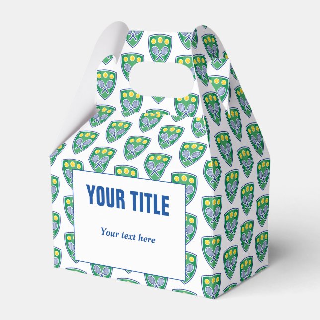 Caixa de favorecimento da Festa de aniversário tên (Frente)