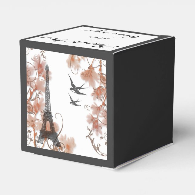 Caixa de favorecimento da Torre Românica de Paris  (Verso)