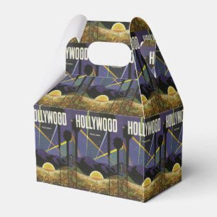 Caixa de favorecimento da Viagens vintage Hollywoo