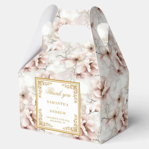 Caixa de favorecimento de cor-de-água rosa empoeir