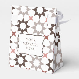 Caixa de favorecimento do padrão árabe árabe.