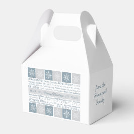 Caixa de favorecimento multilíngue "Feriados Feliz