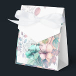 caixa de favores floral romântica<br><div class="desc">Padrão floral suave</div>