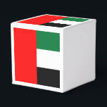Caixa de favores patrióticos com a bandeira dos Em<br><div class="desc">Celebre seu evento com orgulho emirati usando nossas caixas de lembranças com a bandeira dos Emirados Árabes Unidos!</div>