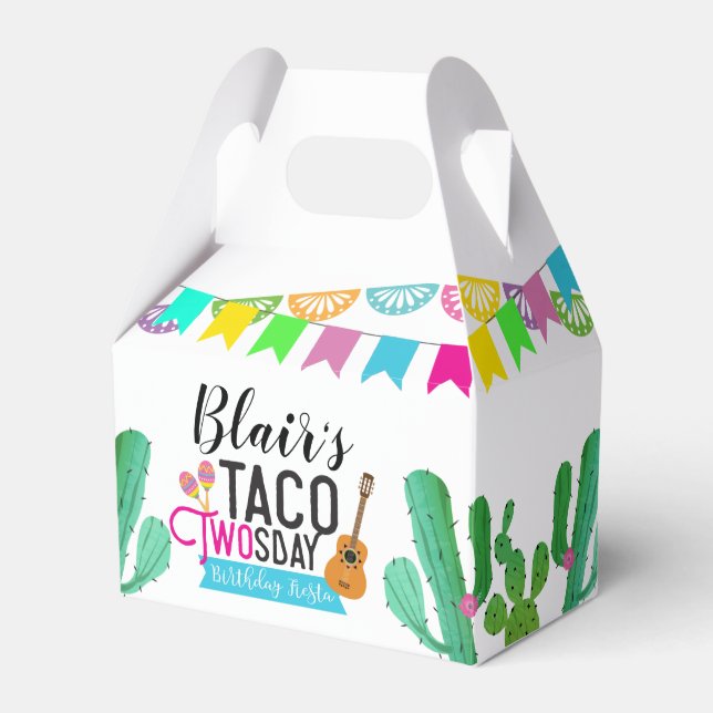 Caixa de Favores Taco Twosday (Frente)