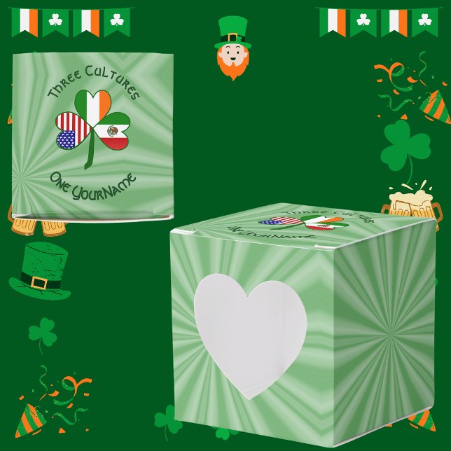 Caixa de Favorito de Coração de Festa Personalizad (Criador carregado)