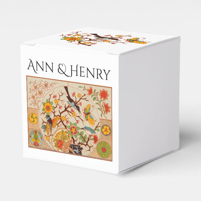 Caixa de Favoritos Aves e Borboletas (Frente)