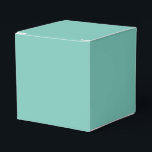 Caixa de Favoritos Azul Aqua<br><div class="desc">Esteja em estilo com Aqua Blue Favor Box!</div>