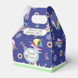 Caixa de Favoritos Azul Profundo