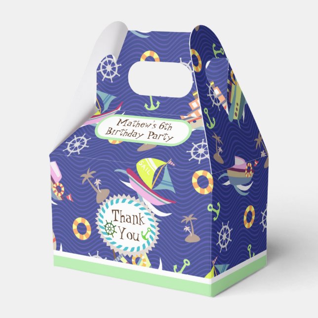 Caixa de Favoritos Azul Profundo (Frente)