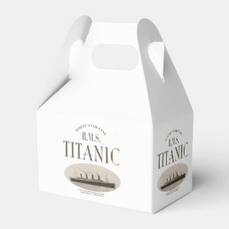 Caixa de Favoritos Branca de Gable do Titanic Ghos