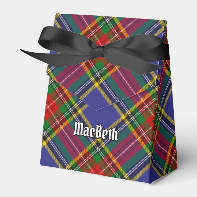 Caixa de Favoritos Clan MacBeth Tartan (Frente)