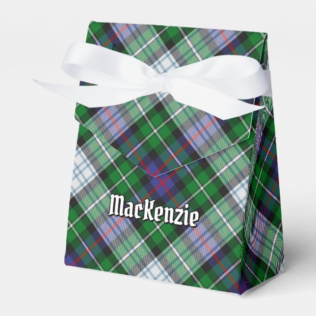 Caixa de Favoritos Clan MacKenzie Dress Tartan (Frente)