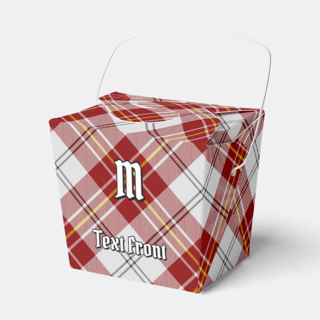 Caixa de Favoritos Clan MacPherson Red Dress Tarta (Frente)