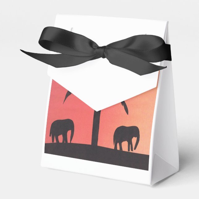 Caixa de favoritos com design de elefante (Frente)