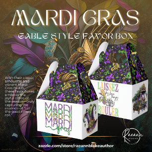 Caixa de Favoritos com Fachada de Mardi Gras