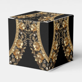 Caixa de Favoritos com Moldura Dourada Ornamentada