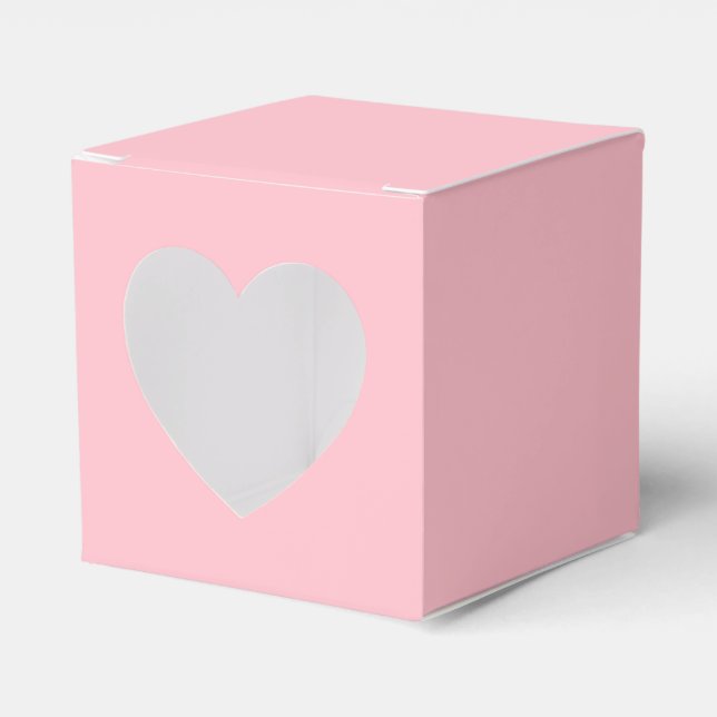 Caixa de Favoritos Coração Rosa (Frente)