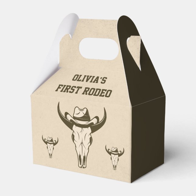 Caixa de Favoritos da Festa de aniversário do West (Frente)